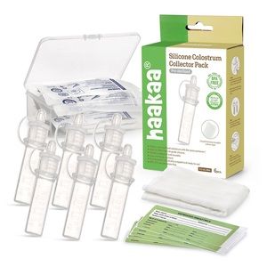 Haakaa Silicone Colostrum Collector Set 4 ml, 6 PK (Pre-Sterilized)